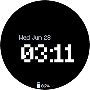 OniOn watchface 003 Pixel screenshot 14