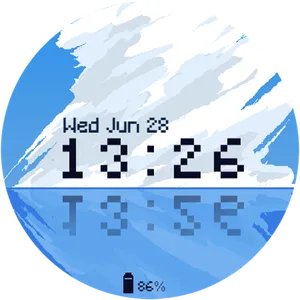 OniOn watchface 003 Pixel screenshot 2