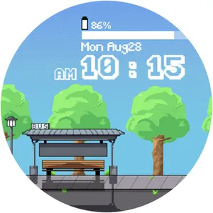 OniOn watchface 005 Pixel screenshot 2