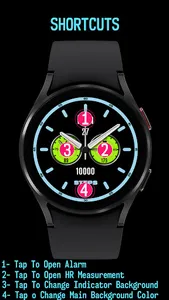 Pars Karia Colored Watch Face screenshot 1