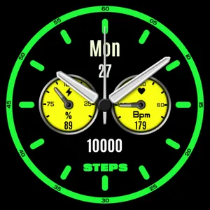 Pars Karia Colored Watch Face screenshot 30
