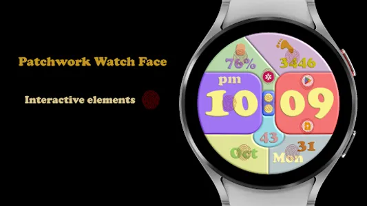 Patchwork Watch Face screenshot 1
