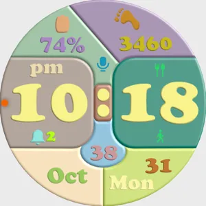Patchwork Watch Face screenshot 6