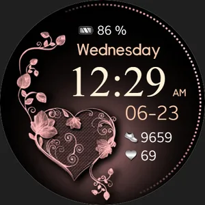 PW08 - Heart Bloom Watch screenshot 36