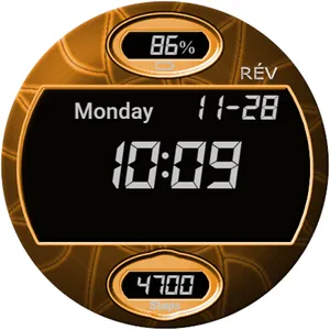 Rev001 Digital Watch Face screenshot 10