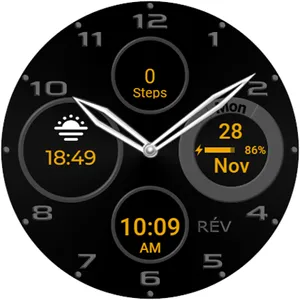 Rev002 Hybrid Watch Face screenshot 1