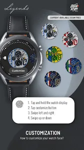 S4U Legends soccer watch face screenshot 5
