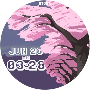 OniOn watchface 02 Pixel screenshot 15