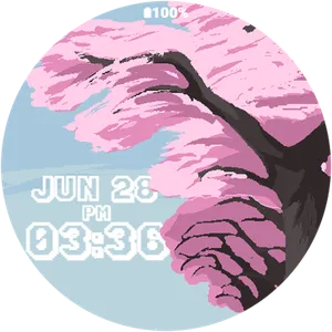 OniOn watchface 02 Pixel screenshot 3