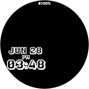 OniOn watchface 02 Pixel screenshot 9