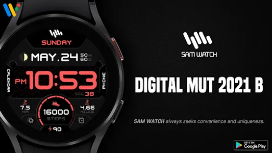SamWatch Digital Mut 2021 B screenshot 0