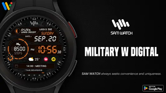 SamWatch Military W Digital screenshot 0