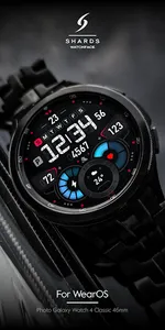 SH007 Watch Face, WearOS watch screenshot 1