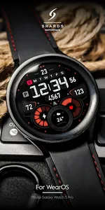 SH007 Watch Face, WearOS watch screenshot 2