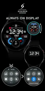 SH007 Watch Face, WearOS watch screenshot 7