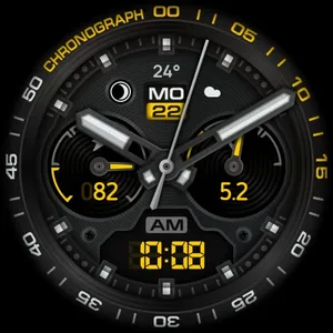 SH013 Watch Face, WearOS watch screenshot 12