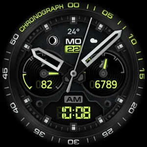 SH013 Watch Face, WearOS watch screenshot 13