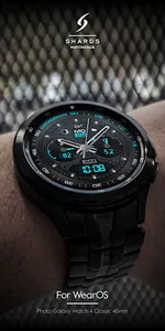 SH013 Watch Face, WearOS watch screenshot 3