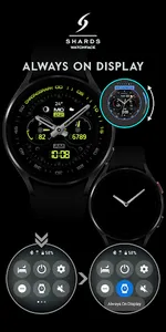 SH013 Watch Face, WearOS watch screenshot 7
