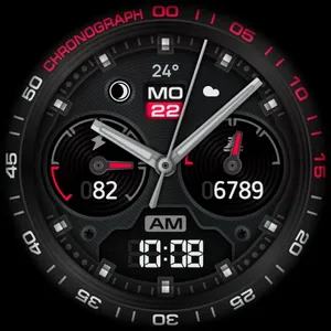 SH013 Watch Face, WearOS watch screenshot 8