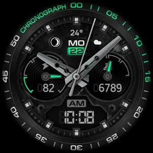 SH013 Watch Face, WearOS watch screenshot 9