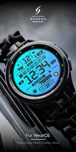 SH023 Watch Face, WearOS watch screenshot 1