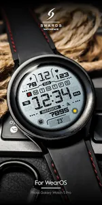 SH023 Watch Face, WearOS watch screenshot 2