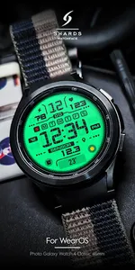 SH023 Watch Face, WearOS watch screenshot 3