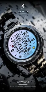 SH023 Watch Face, WearOS watch screenshot 5
