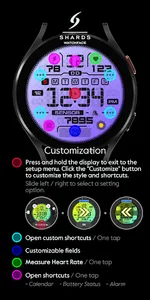 SH023 Watch Face, WearOS watch screenshot 6