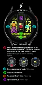 SH041 Watch Face, WearOS watch screenshot 6