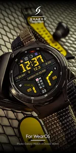 SH066 Watch Face, WearOS watch screenshot 2