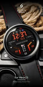 SH066 Watch Face, WearOS watch screenshot 3