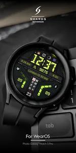 SH066 Watch Face, WearOS watch screenshot 4