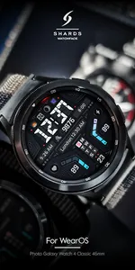 SH066 Watch Face, WearOS watch screenshot 5