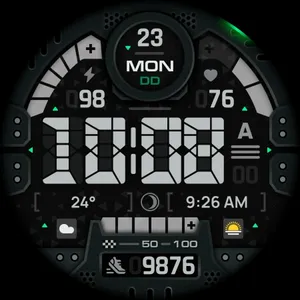 SH067 Watch Face, WearOS watch screenshot 15