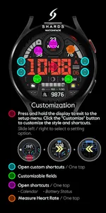 SH067 Watch Face, WearOS watch screenshot 6