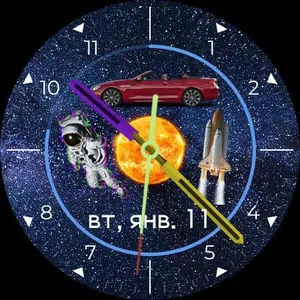 Space Watch Face screenshot 5