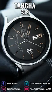 Tancha S12 Analog Watch Face screenshot 4