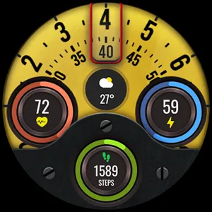 Tku S003 Digital Watch Face screenshot 16