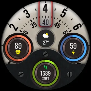 Tku S003 Digital Watch Face screenshot 18