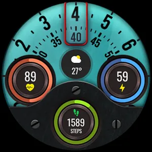Tku S003 Digital Watch Face screenshot 19