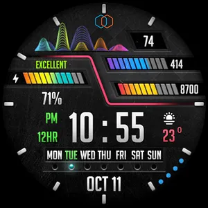 Tku S004 Sport Watch Face screenshot 17