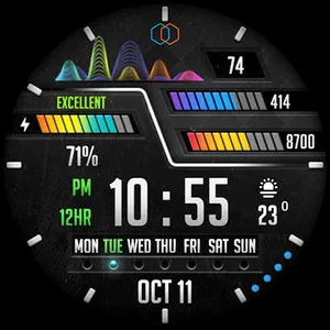 Tku S004 Sport Watch Face screenshot 19