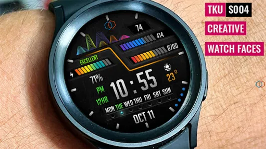 Tku S004 Sport Watch Face screenshot 2