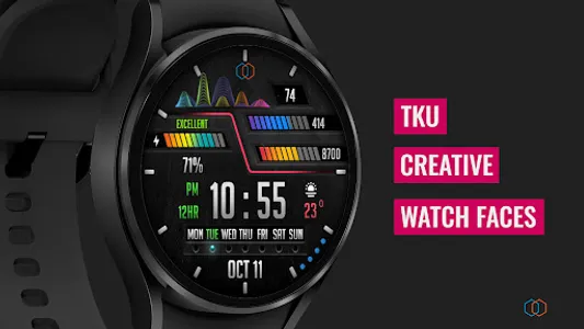 Tku S004 Sport Watch Face screenshot 9