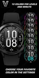 Big clock - digital watch face screenshot 13