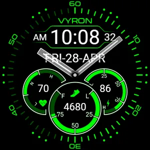 TOP GUN - hybrid watch face screenshot 33