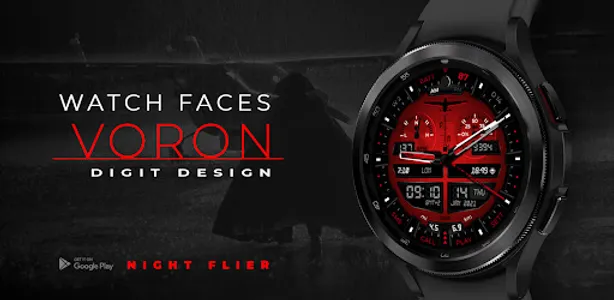 VORON Night Flier Watch Face screenshot 0