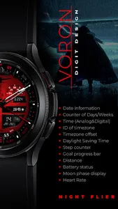 VORON Night Flier Watch Face screenshot 1